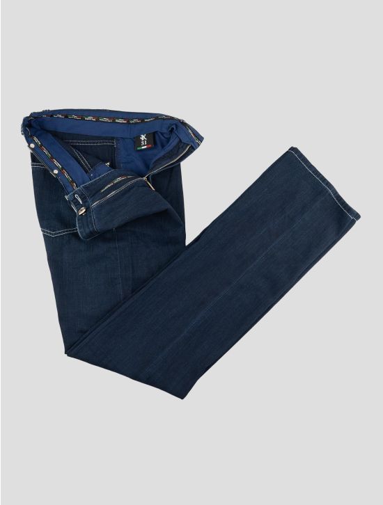 Stefano Ricci Blue Cotton Jeans 2