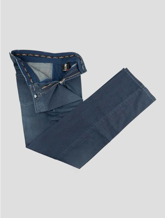Stefano Ricci Blue Cotton Ea Jeans 2