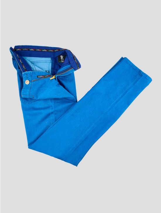 Stefano Ricci Blue Cotton Pl Pu Jeans 2