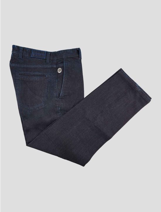 Stefano Ricci Dark Blue Cotton Modal Pc Pl Pu Jeans 1