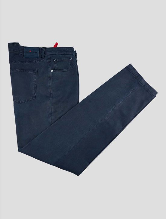Kiton Blue Lyocell Cotton Ea Jeans 1