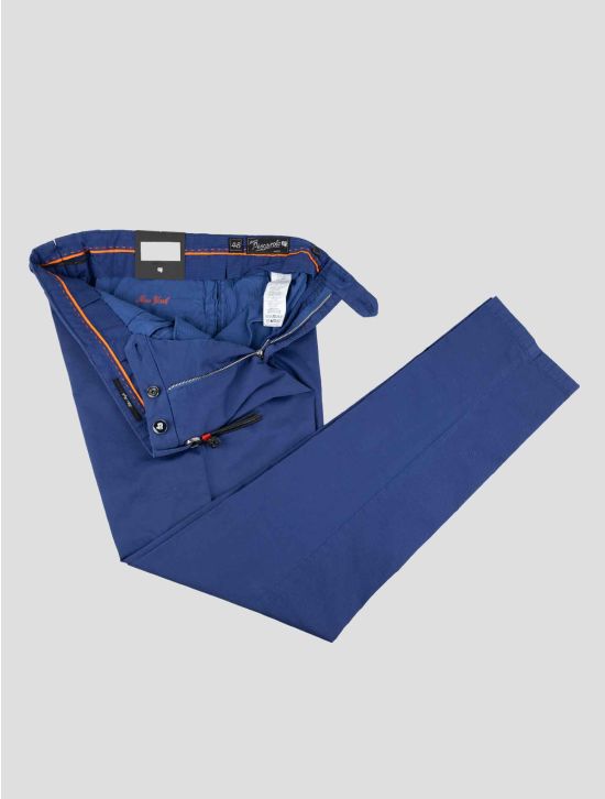 Marco Pescarolo Blue Cotton Ea Pants 2