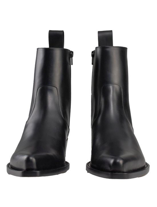 Bottega Veneta Black Leather Boots 2