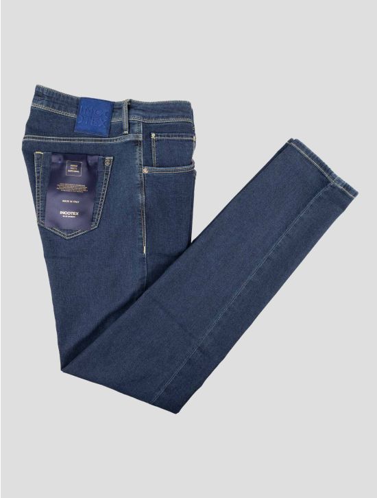 Incotex Blue Cotton Pl  Ea Jeans 1