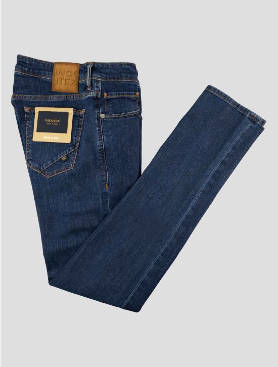 Incotex Blue Cotton Pl Ea Jeans 1