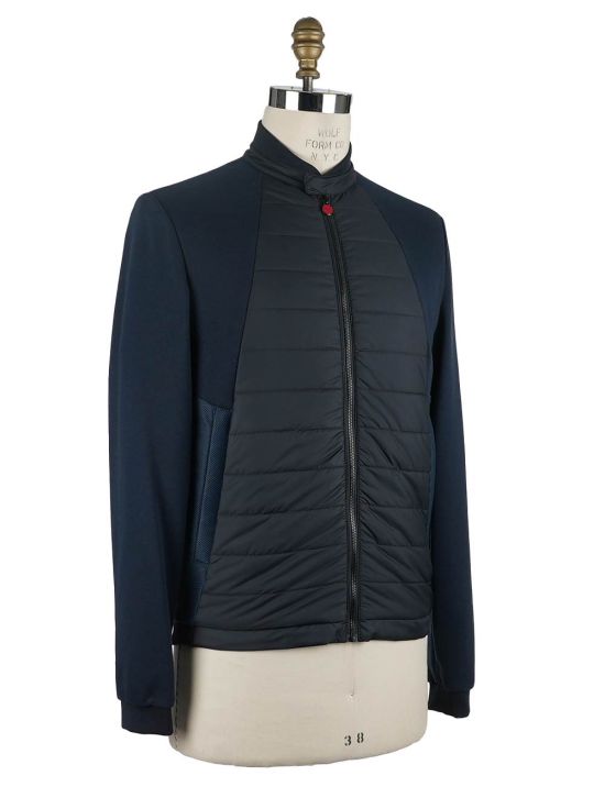 Kiton Blue Cotton Pl Coat 2