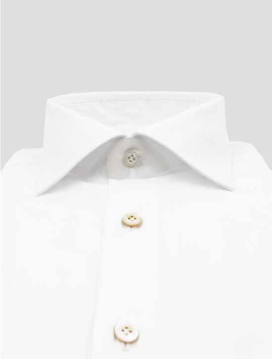 Kiton White Cotton Shirt 2