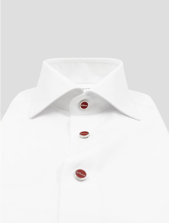 Kiton White Cotton Shirt 2
