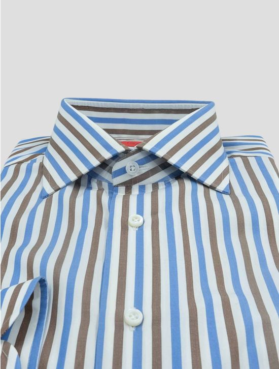 Isaia Multicolor Cotton Shirt 2