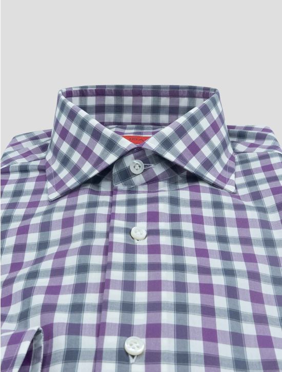 Isaia Multicolor Cotton Shirt 2