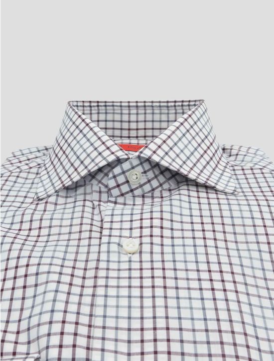 Isaia Multicolor Cotton Shirt 2