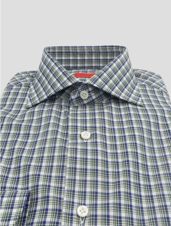 Isaia Multicolor Cotton Shirt 2