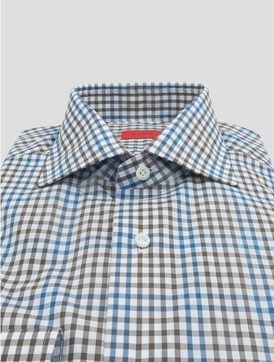 Isaia Multicolor Cotton Shirt 2