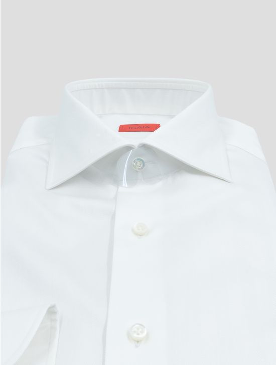 Isaia  White Cotton Shirt 2