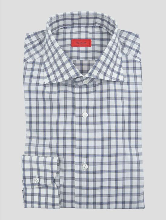 Isaia Multicolor Cotton Shirt 1