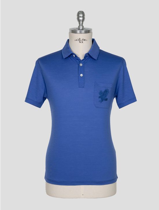 Stefano Ricci Blue Wool Polo 1