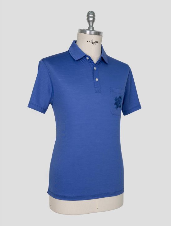 Stefano Ricci Blue Wool Polo 2