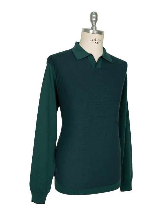 Stefano Ricci Green Cotton Polo 2