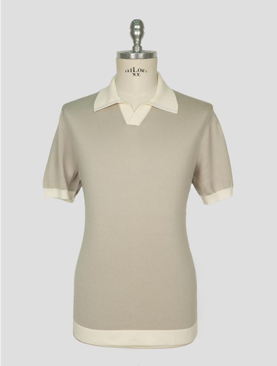 Stefano Ricci Gray White Silk Cotton Leather Crocodile Polo 1
