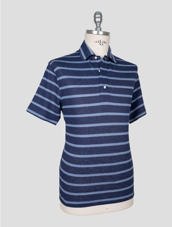 Isaia Blue Linen  Polo 2