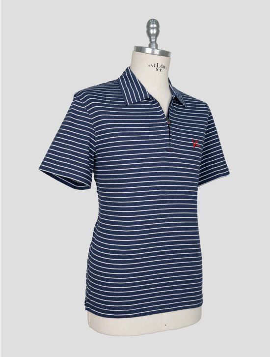 Isaia Blue Cotton  Polo 2