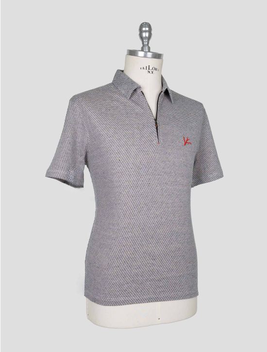 Isaia Multicolor Cotton Linen Polo 2