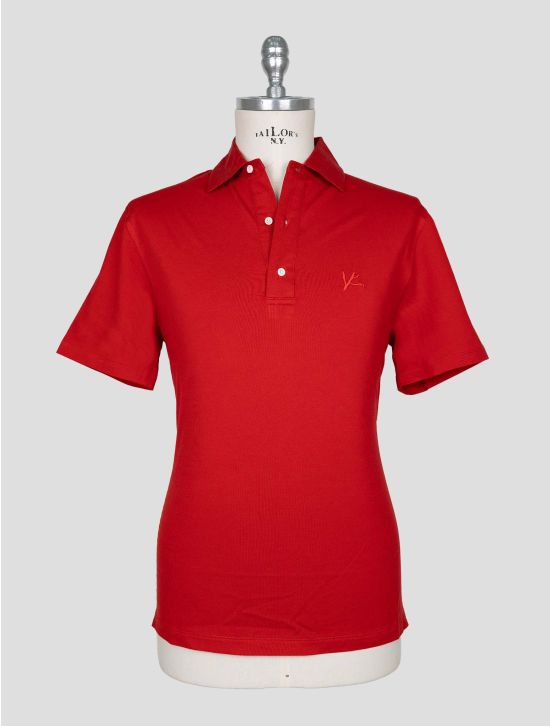 Isaia Red Cotton Polo 1