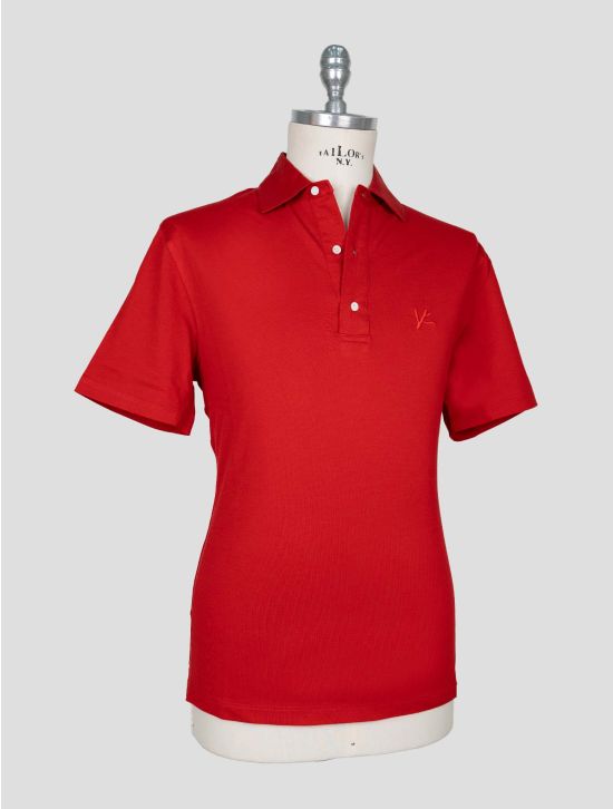 Isaia Red Cotton Polo 2