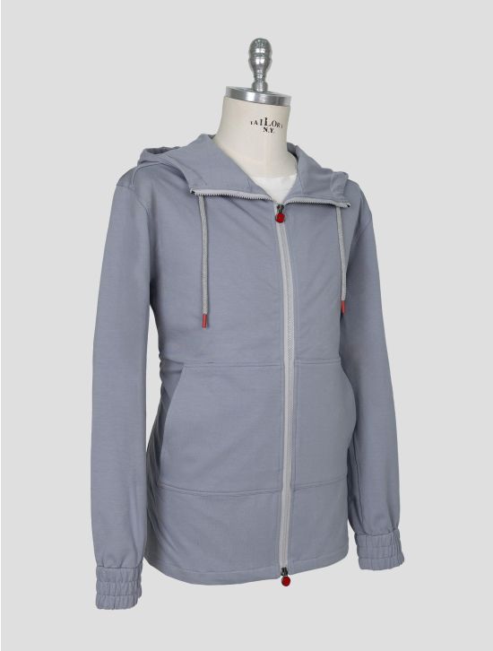 Kiton Light Blue Cotton Ea Shirt Umbi 2
