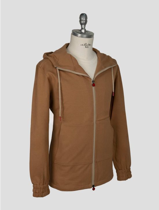 Kiton Brown Cotton Ea Umbi Shirt 2