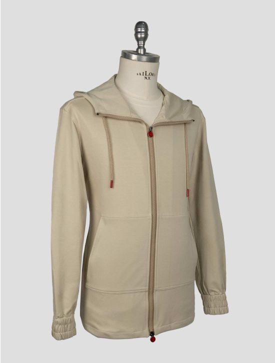Kiton Beige Cotton Ea Umbi Shirt 2