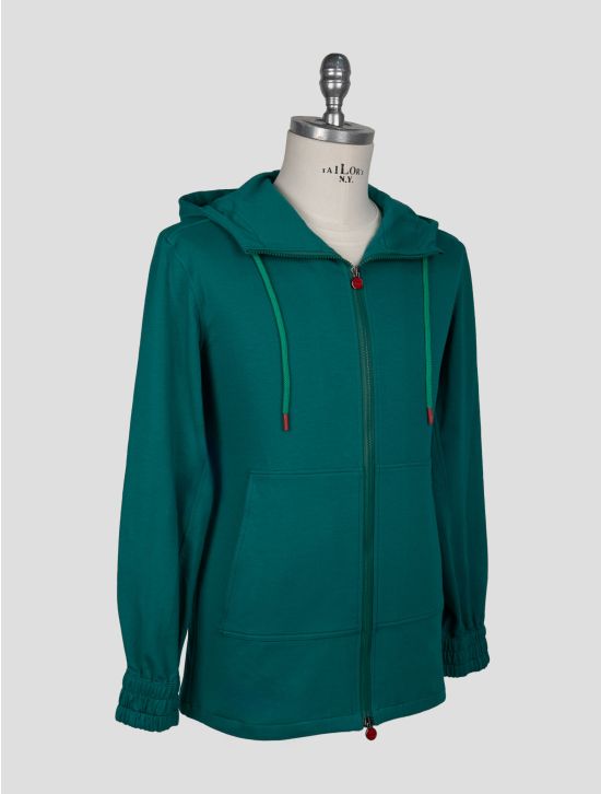 Kiton Green Cotton Ea Umbi Shirt 2