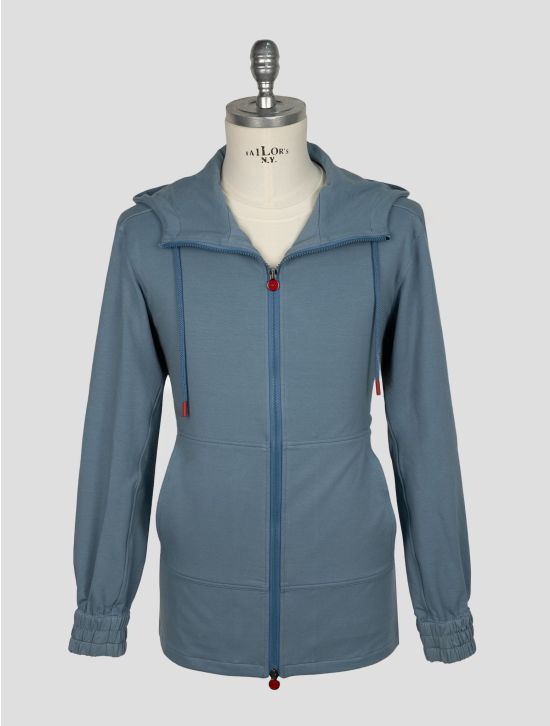 Kiton Light Blue Cotton Ea Umbi Shirt 1
