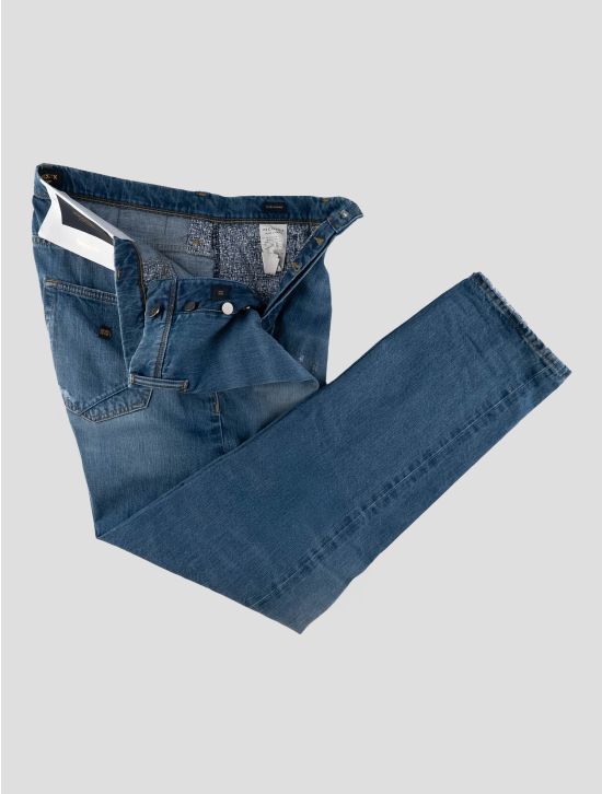 Incotex Blue Cotton Jeans 2
