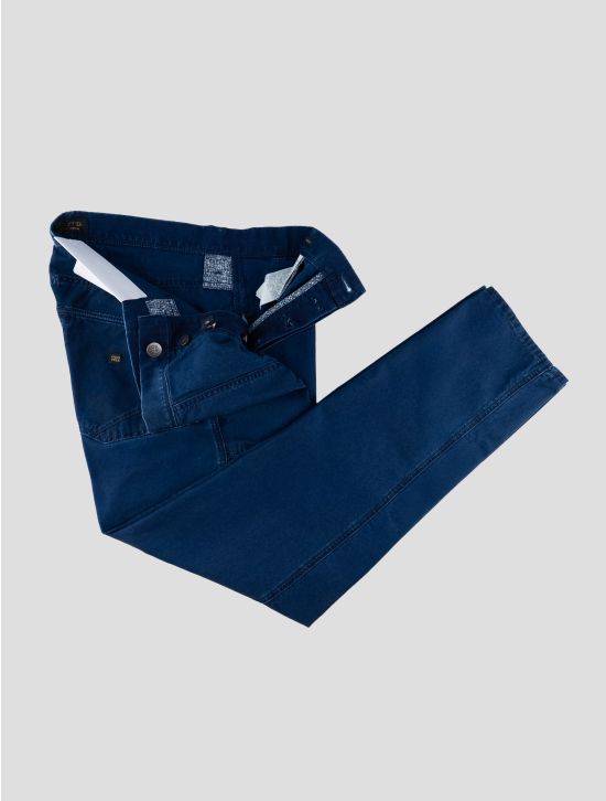 Incotex Blue Cotton Pants 2