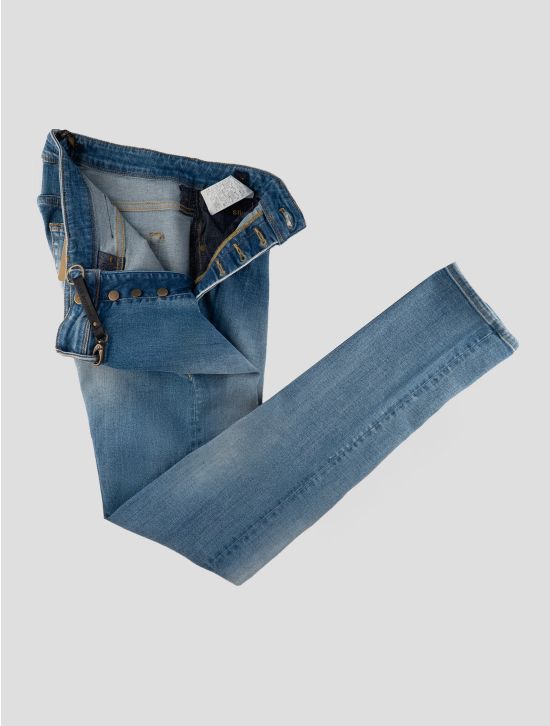 Incotex Light Blue Cotton Ea Jeans 2
