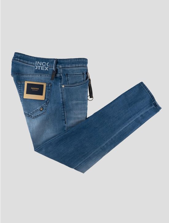 Incotex Light Blue Cotton Ea Jeans 1