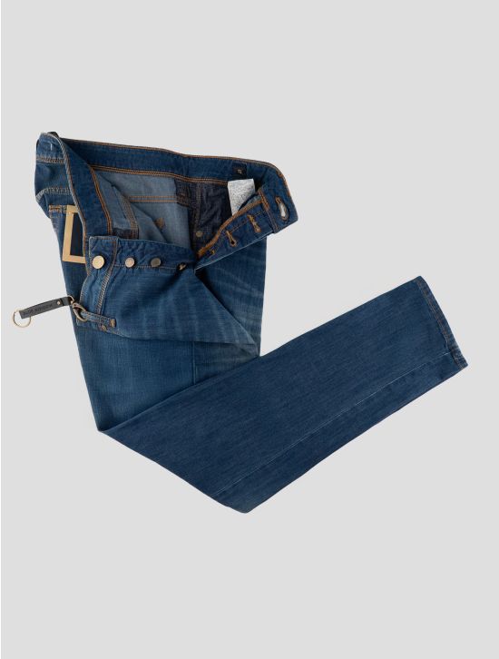 Incotex Blue Cotton Viscose Pl Ea Jeans 2