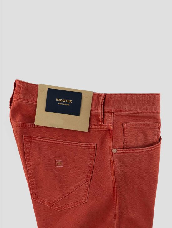 Incotex Red Cotton Ea Jeans 2