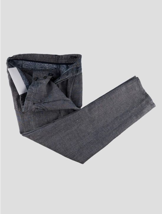 Incotex Blue Cotton Hemp Jeans 2
