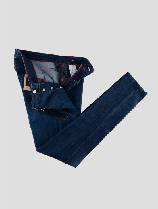 Incotex Blue Cotton Viscose Jeans 2