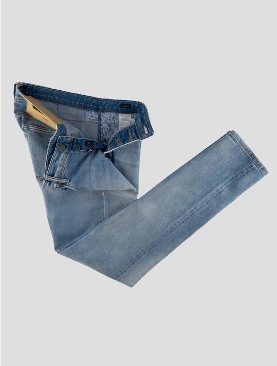 Incotex Light Blue Cotton Els Ea Jeans 2