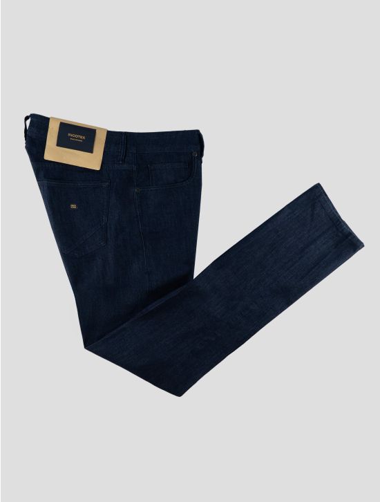 Incotex Blue Cotton Viscose Pl Ea Jeans 1
