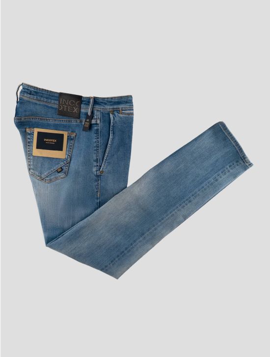 Incotex Blue Cotton Els Ea Jeans 1