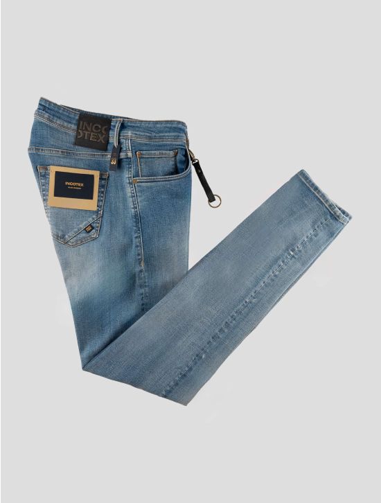 Incotex Blue Cotton Els Ea Jeans 1