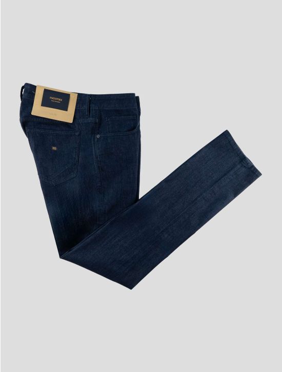 Incotex Blue Cotton Viscose Pl Ea Jeans 1