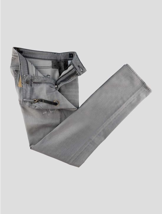 Incotex Gray Cotton Ea Jeans 2