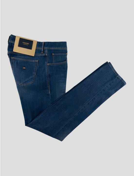 Incotex Blue Cotton Viscose Pl Ea Jeans 1