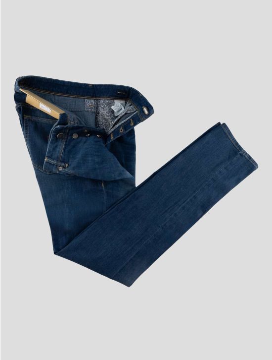 Incotex Blue Cotton Viscose Pl Ea Jeans 2