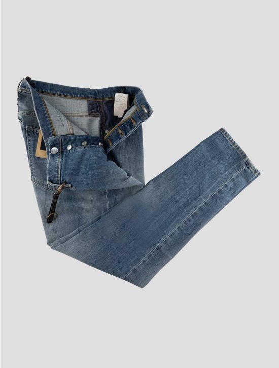 Incotex Light Blue Cotton Ea Jeans 2